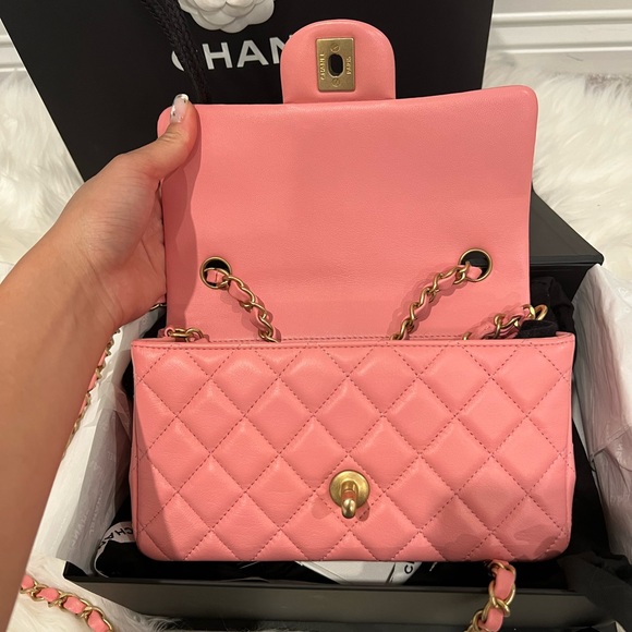 SOLD Chanel Mini Classic Flap Rectangular. RARE - Picture 8 of 11